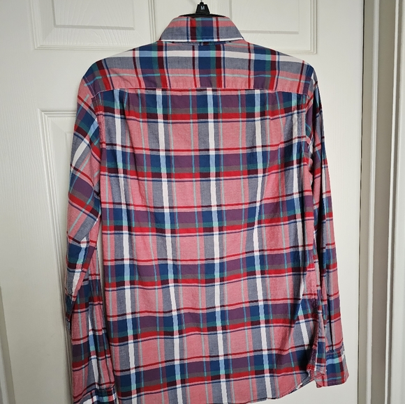 J.Crew Men's Button Down Plaid - Picture 3 of 4